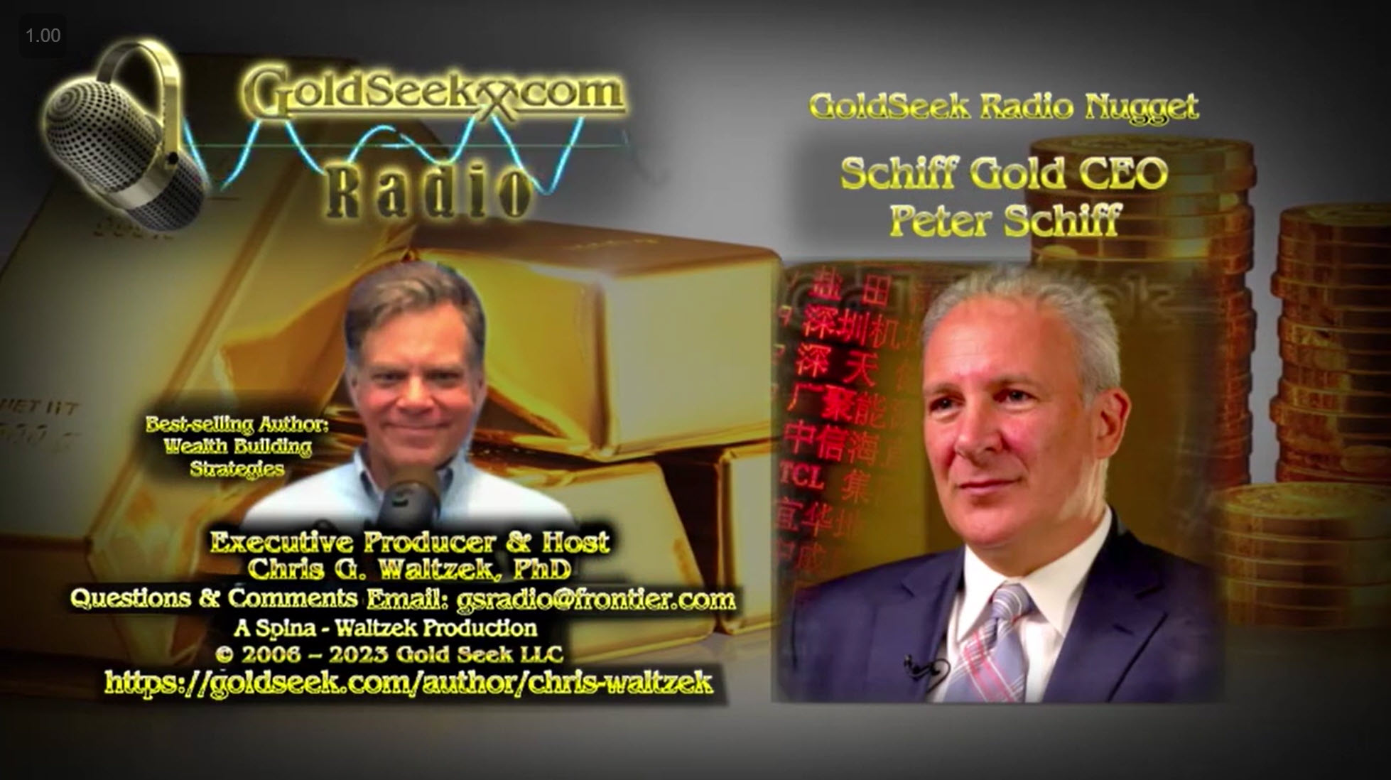 GoldSeek Radio Nugget Peter Schiff 2024 Could Be One of the Biggest
